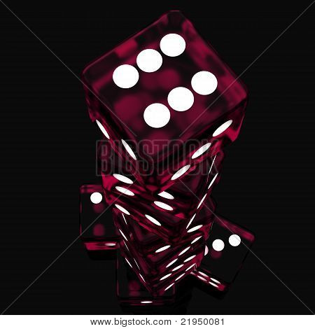 Dés de casino