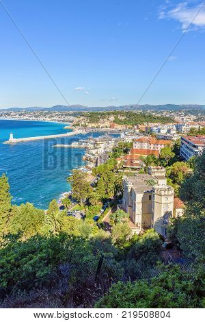 Daylight View To Streets Of Beaulieu-sur-mer