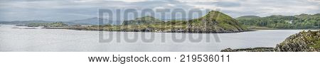 The beautiful little islands at Aird, Scotland