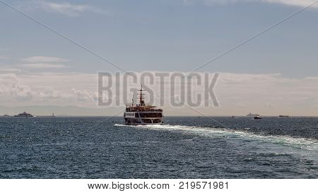 Container Cargo Cranes Loading And Unloading Of Containers In The Sea Port, Logistic Import Export T