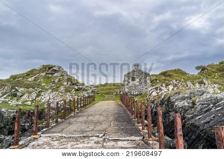 The rotten pier at Aird on the Craignish peninsula