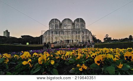 Curitiba City of Paraná at Brazil. Tourist Location