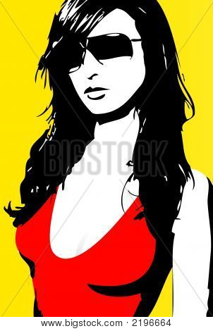 Baywatch Lady