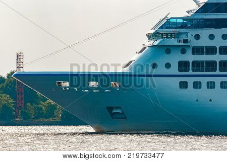 Luxury Cruise Liner In Travel