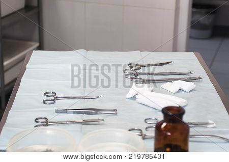 A hemostat is a surgical tool used in many surgical procedures to control bleeding