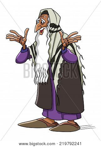 Simeon the devout saw the infant Christ and rejoices that he saw the Messiah.