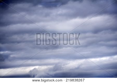 Above The Clouds Photo of puffy clouds.
