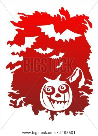 Sfondo rosso Halloween