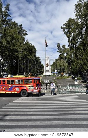 Baguio City, Philippines, December 13, 2017, Baguio City Sightseeing, The Summer Capital Of Philippi