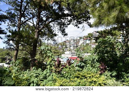 Baguio City, Philippines, December 13, 2017, Baguio City Sightseeing, The Summer Capital Of Philippi