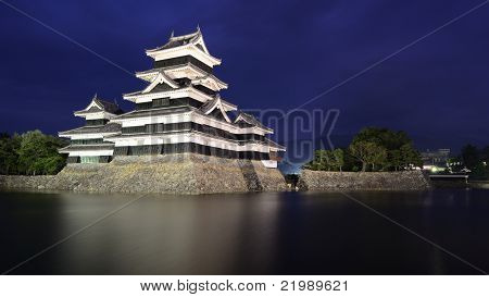 Matsumoto Castle v Matsumoto, Japonsko