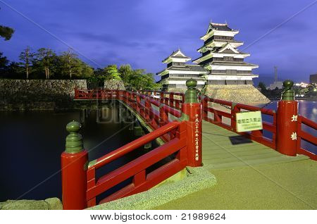 Matsumoto Castle v Matsumoto, Japonsko
