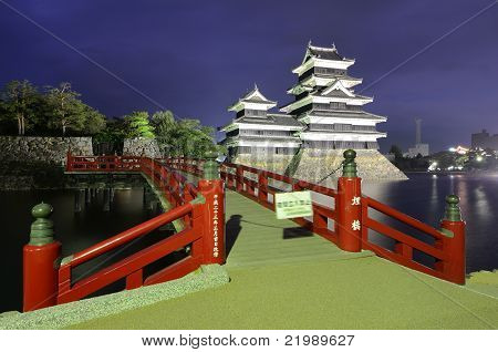 Matsumoto Castle v Matsumoto, Japonsko