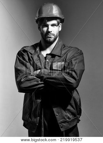 Handsome Man With Arms Crossed