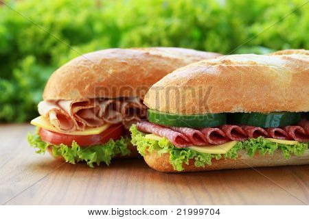 Friske sandwich