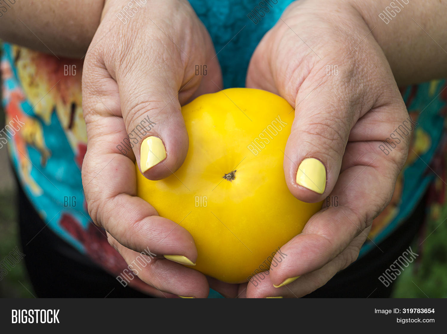 Woman Holds Ripe Image & Photo (Free Trial) | Bigstock