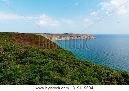 View Of Cap Frehel Area In Brittany