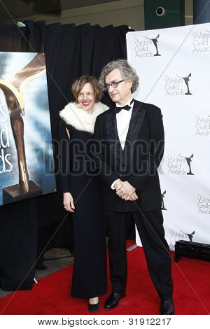 LOS ANGELES, CA - FEB 19: Wim Wenders na 2012 Writers Guild Awards v Hollywood Palladium na