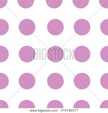 Dotted, Pop Art Background, Pop Art Pattern. Symbolic Background Of Art Of 1960s. Circle Art Round B