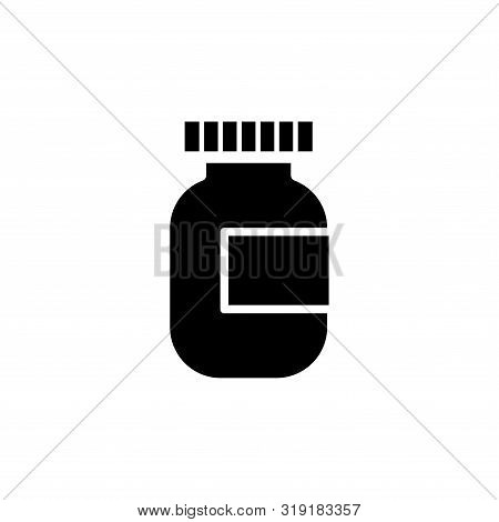 Capsule Bottle Icon Design Trendy