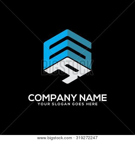Gr Initial Letter Logo Inspiration, G And R Combination Logo Vector With Hexagonal Idea