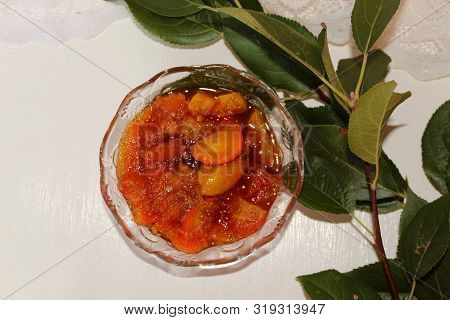 Delicious, The Brown Jam From The Apples.