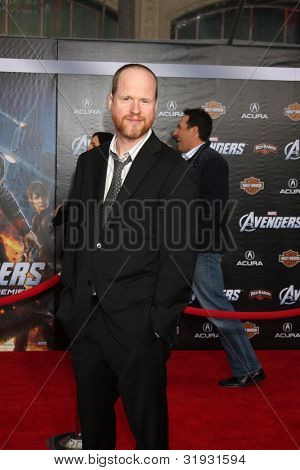 LOS ANGELES - Nisan 11: Joss Whedon El Capitan Tiyatrosu'nda 