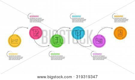 Report Document, Creative Painting And Mobile Finance Signs. Infographics Timeline. Quick Tips, Conf