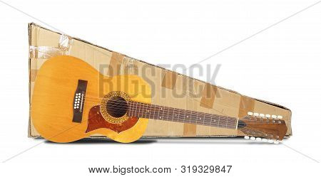 Postage And Packing Service, Music And Sound - Purchase Twelve-string Acoustic Guitar And Package On