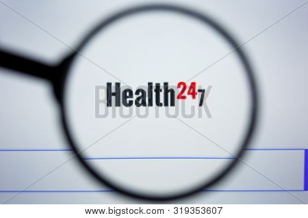 Los Angeles, California, Usa - 21 Jule 2019: Illustrative Editorial Of Health247.com Website Homepag