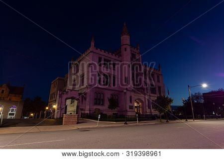 Scranton, Pa, Usa, August 24, 2019: Illustrative Editorial Image Of Scranton School District Adminis