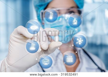 The Concept Of Treatment With Drugs Orally.