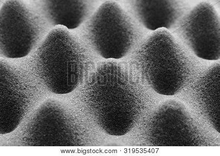 Texture - Background Of Studio Soundproof Foam.