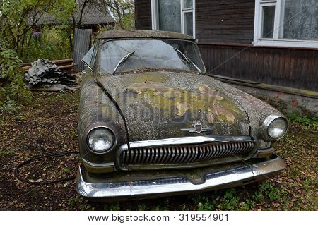 Vitebsk, Belarus - October 12, 2016:old Car Gaz-21 