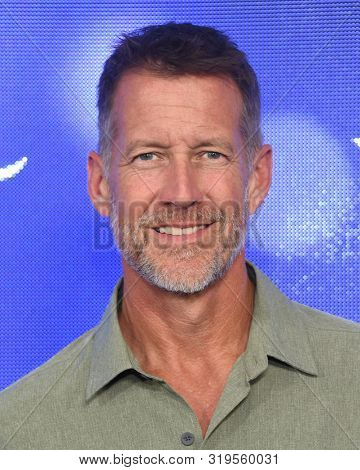 LOS ANGELES - JUL 26:  James Denton arrives for the Hallmark Channel and Hallmark Movies & Mysteries Summer 2019 TCA on July 26, 2019 in Los Angeles, CA                