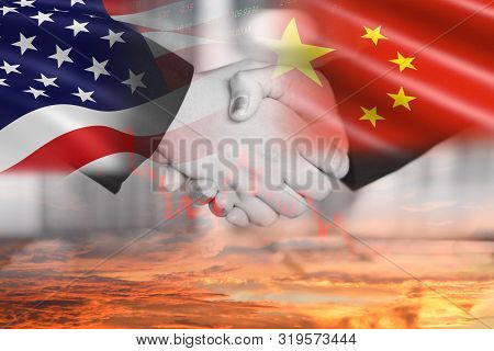 Usa And China Trade War Economy Conflict Tax Business Finance Money / United States Raised Taxes On 