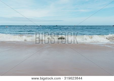 Beach In The Coast Of Kerlouan, Brittany