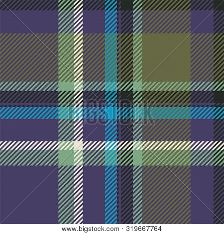Tartan Scotland Seamless Plaid Pattern Vector. Retro Background Fabric. Vintage Check Color Square G