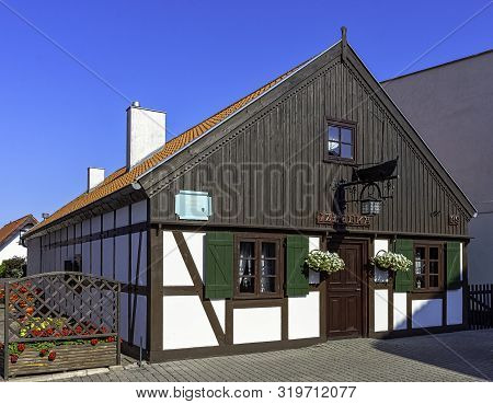 Hel, Pomerania, Poland - August 27: Vintage Architecture Of Hel On August 27, 2019 In Hel, Pomerania