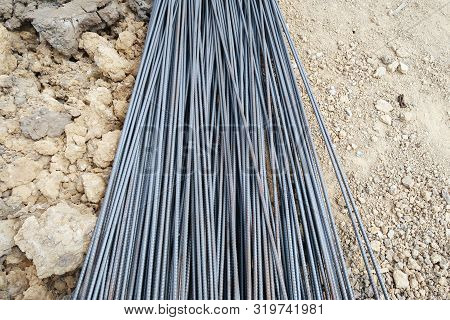 Rustproof Steel Rods For Reinforced Concrete Structures, Materials For Building Construction, On The