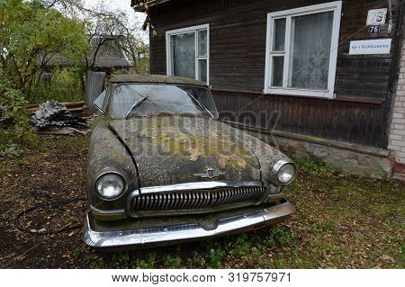 Vitebsk, Belarus - October 12, 2016:old Car Gaz-21 