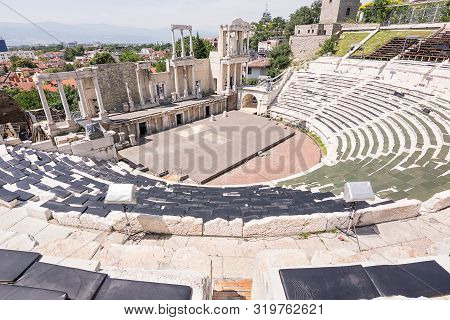 Plovdiv, Bulgaria - 23 June 2019: Center Of Plovdiv Is The Host Of The European Capital Of Culture I