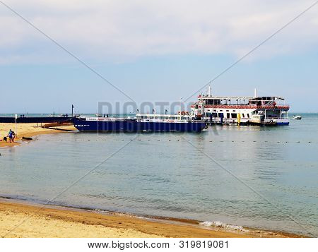 Sanlucar De Barrameda Beach. Cadiz. Andalusia. Spain. Europe. August 25, 2019