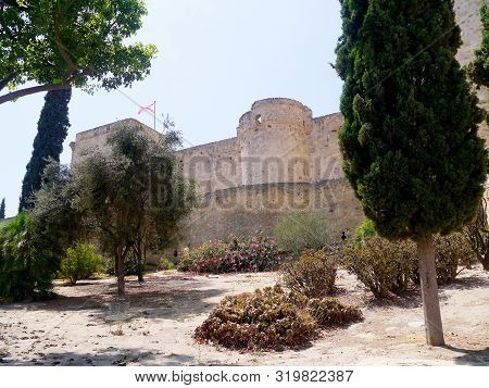 Santiago Castle In Sanlucar De Barrameda, Cádiz. Andalusia Spain. Europe August 25, 2019