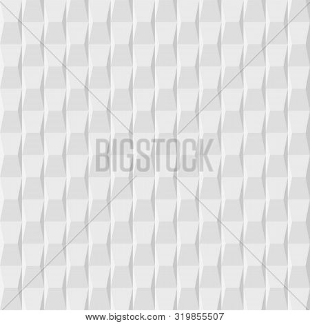 White Geometric Circular Abstract Seamless Pattern Backgroundprint