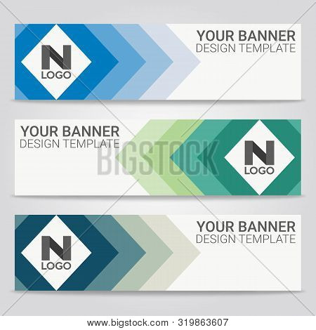 Abstract Beautiful Banner Template Background, Vector Illustration ,design For Business Presentation