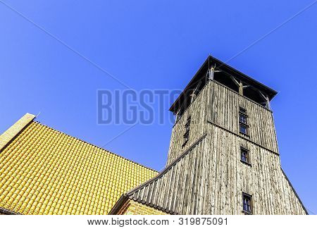 Hel, Pomerania, Poland - August 27: Vintage Architecture Of Hel On August 27, 2019 In Hel, Pomerania