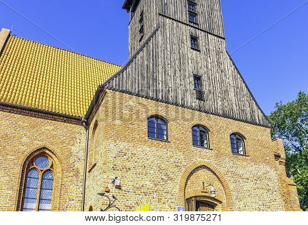 Hel, Pomerania, Poland - August 27: Vintage Architecture Of Hel On August 27, 2019 In Hel, Pomerania