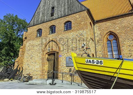 Hel, Pomerania, Poland - August 27: Vintage Architecture Of Hel On August 27, 2019 In Hel, Pomerania