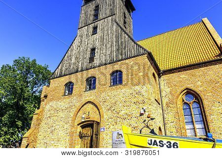 Hel, Pomerania, Poland - August 27: Vintage Architecture Of Hel On August 27, 2019 In Hel, Pomerania